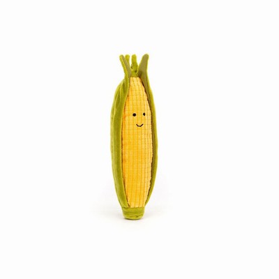 Jellycat Vivacious Vegetable Sweetcorn New Zealand | TPKRL7392